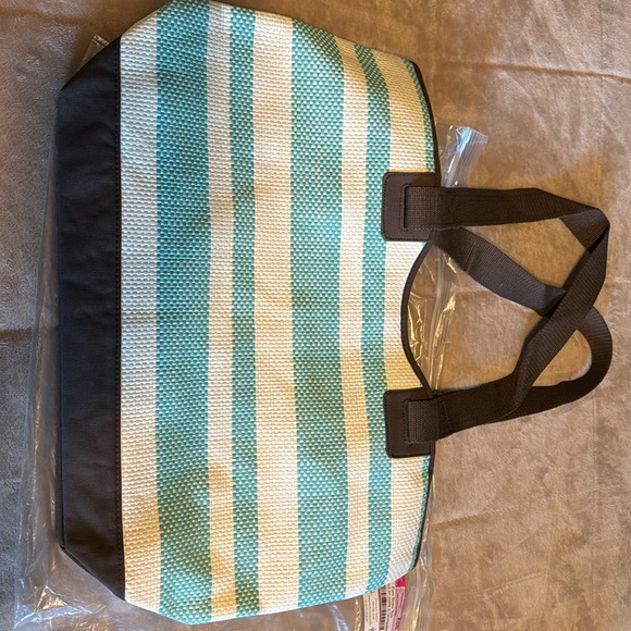 Thirty-One Euro Straw Tote - Picture 2 of 4